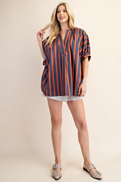 Stripe Collective Top