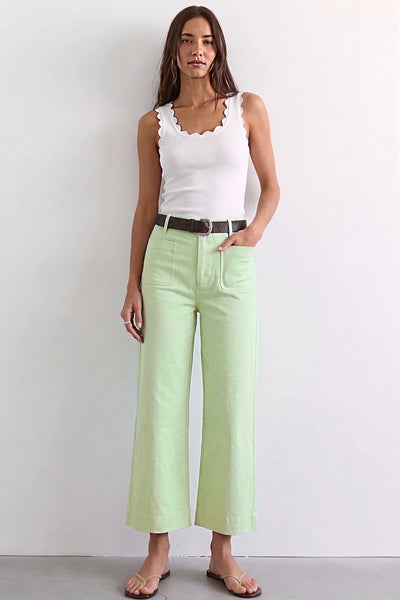 Colette Cropped Wide-Leg Pants
