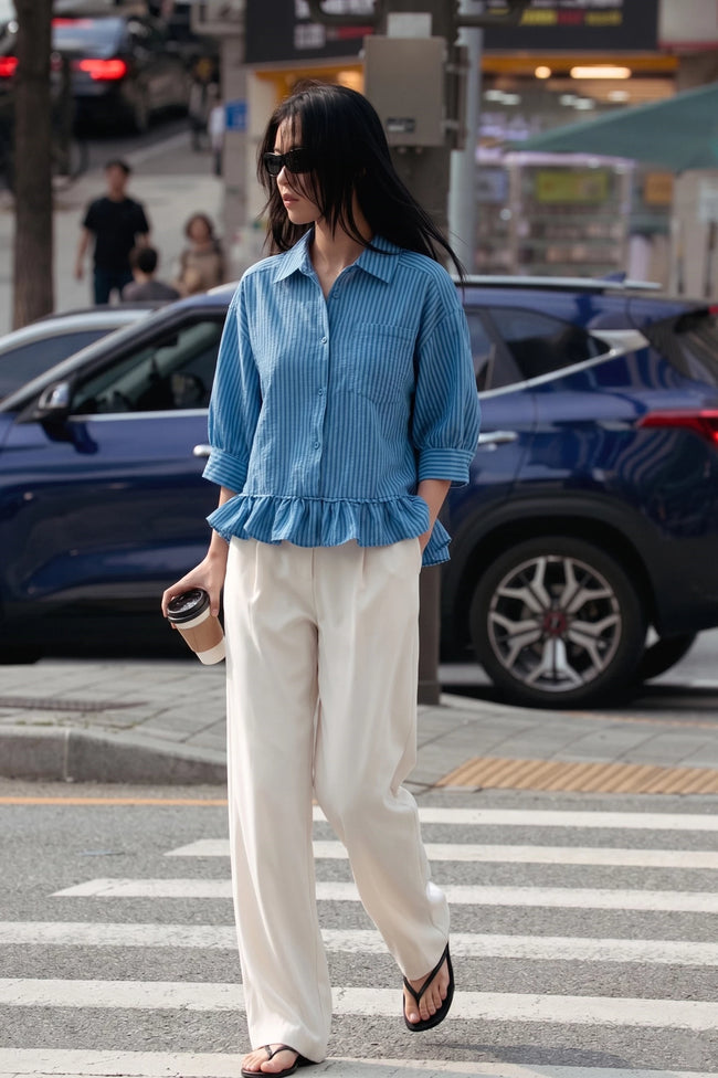Charmed Ruffle Top
