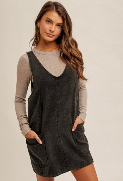 Fall Into Me Overall Dress 2.0