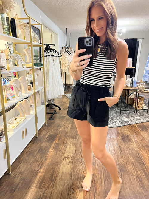 Striped Racerback Tank