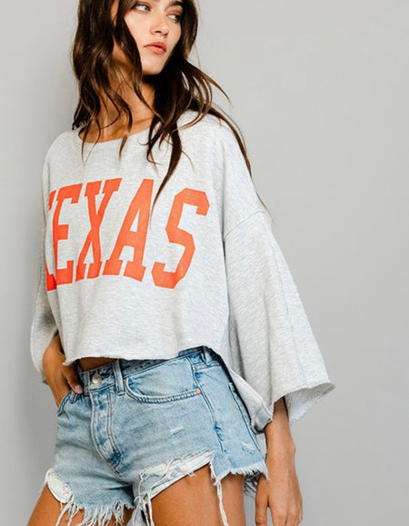 Rock Star Cropped Tee