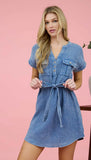 Denim Washed Haze Dress