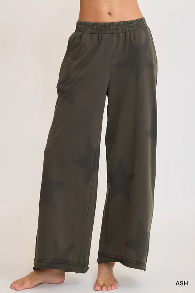 Mineral Washed Star Pants