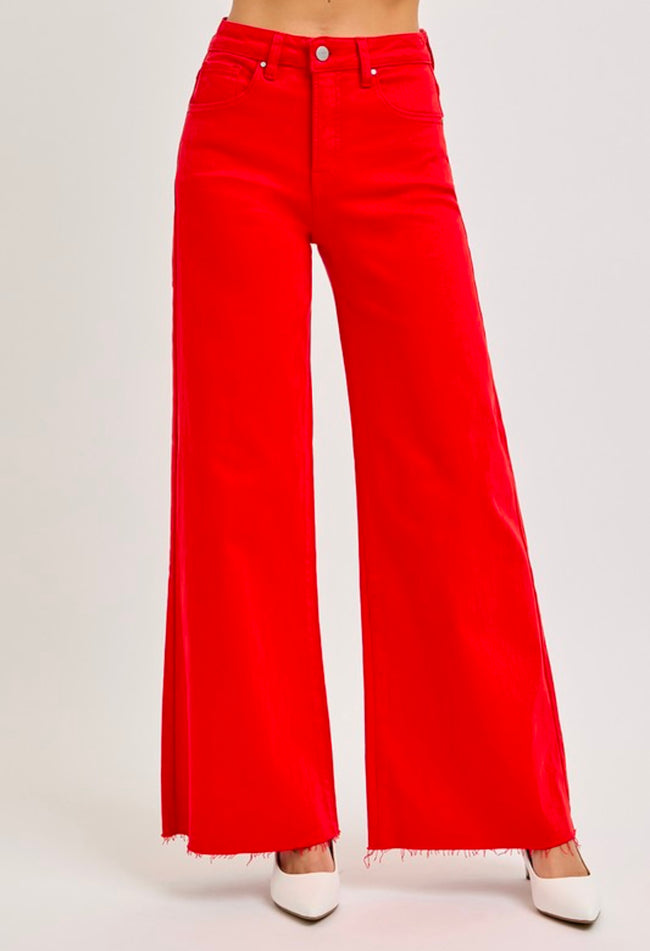 Holiday Red Jeans