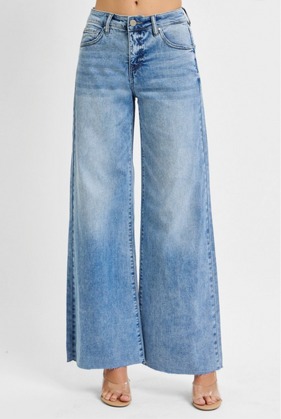 Tummy Control Palazzo Jeans