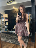 Sweet Satin Polka Dot Dress