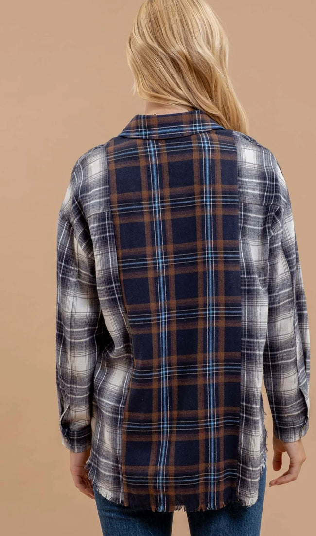 Plaid Dreams Top