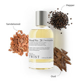 Twist Perfume Wood No. 28 Inspired by T. Oud Wood Perfume
