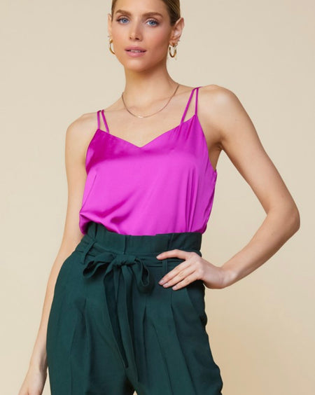 Ruffled Linen Top