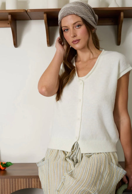 Drawstring Lace Top