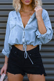 Flirty Lil Denim Top