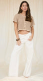 Crochet Cropped Cardigan