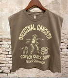 Original Gangsta Boxy Crop Tee