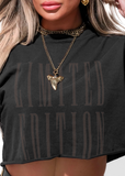 LIMITED EDITION CROP TEE