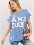 Ribbed Game Day Top