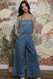 Denim Overall Jumpsuit
