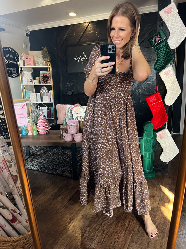 Romantic Floral Dress