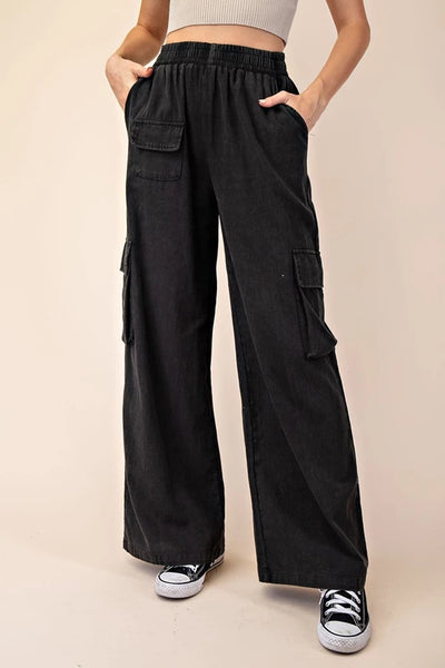 Mineral Washed Cargo Pants