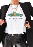 Hot Girls Hit Curbs Cropped Tee