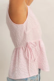 Sunny Days Gingham Top