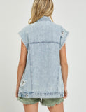 Boyfriend Denim Vest