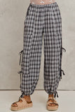 Check-in Plaid Joggers