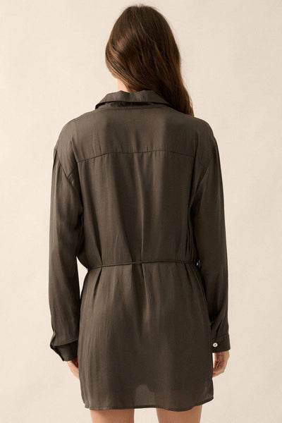 Late Nights Shirt Romper