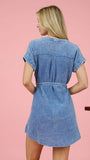 Denim Washed Haze Dress