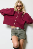 Up Town Cropped Cardigan