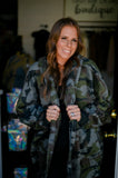 Cozy Camo Sherpa Jacket