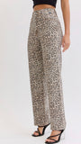 Leopard Dad Jeans