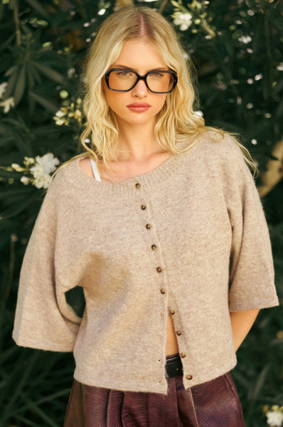 Cappuccino Cozy Cardigan
