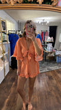Floral Ruffle Romper