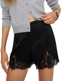 Touch of Satin & Lace Shorts