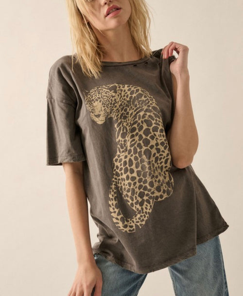 Vintage Cheetah Tee