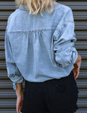 Flirty Lil Denim Top