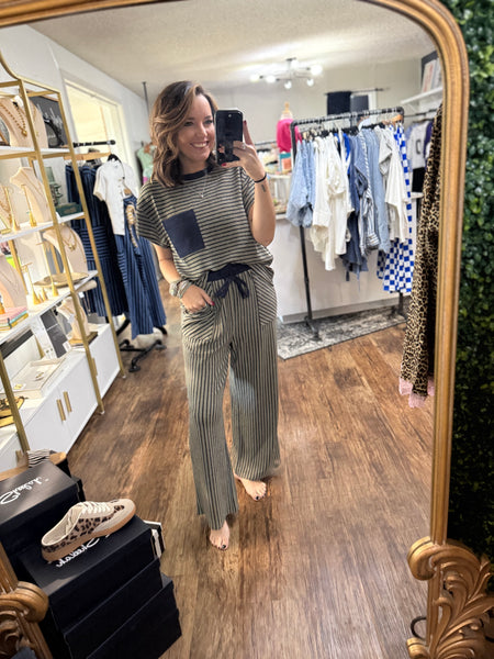 Simply Fall Striped Set