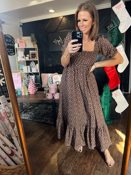 Romantic Floral Dress