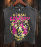 Urban Cowboy Crop Tee