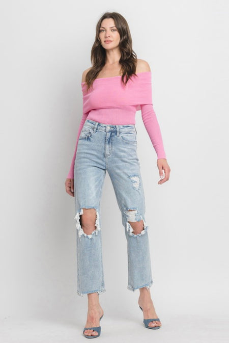 Lived In Dad Jeans