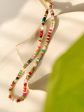 Boho Color Beaded Necklace