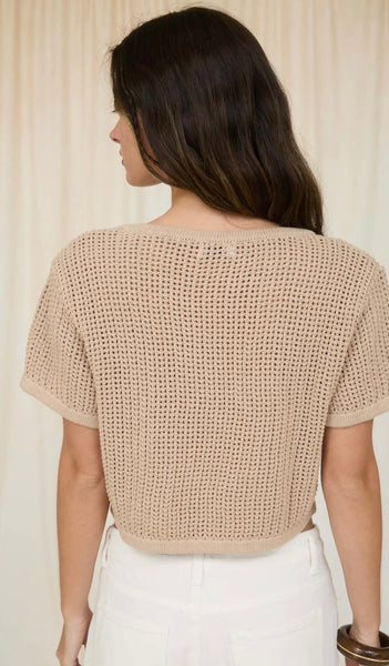 Crochet Cropped Cardigan
