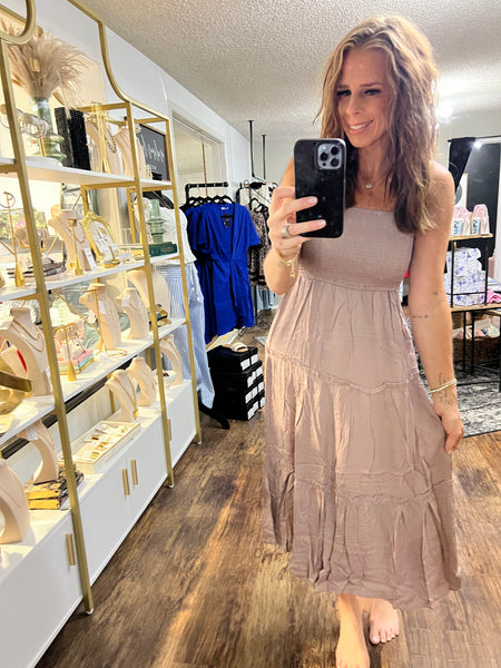 Taupe Dreams Dress