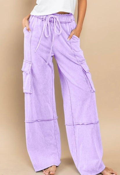 Loungin Lavender Pants