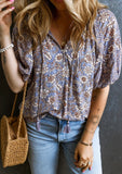 Trendy Floral Top