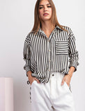 In the City Striped Top