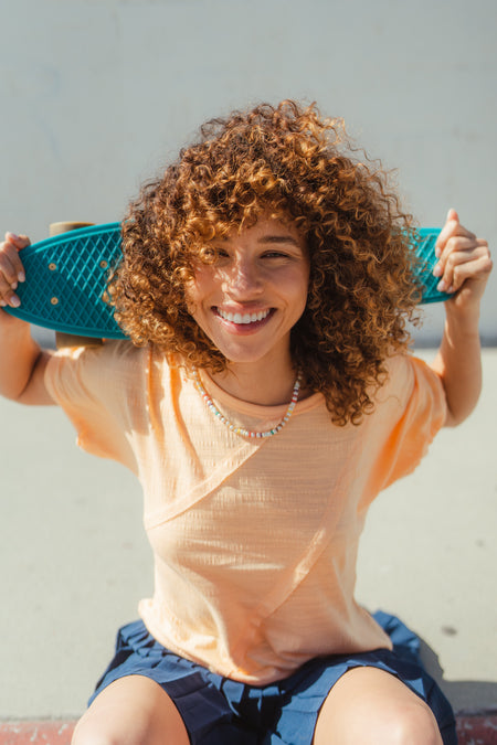 Livin Life Ribbed Crop Top