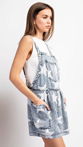 Mineral Washed Star Romper