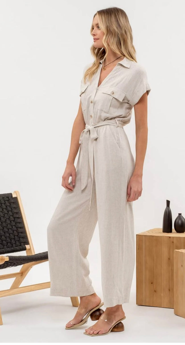 Perfectly Neutral Jumpsuit